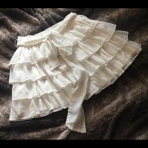 Abercrombie and Fitch ruffled skirt